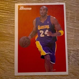 2009-10 Topps BOWMAN 48 KOBE BRYANT White Boarder Parallel LA Lakers SSP